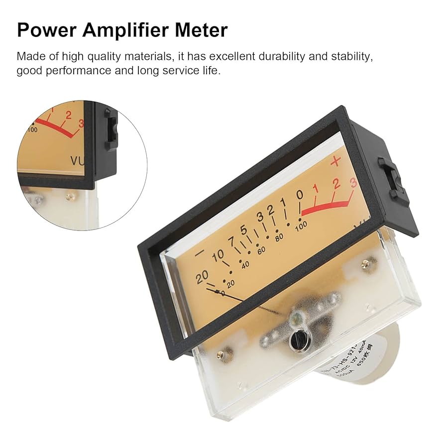 VUメーター Amazon.co.jp: 2x pcs VUメーターウォームバックライト録音+